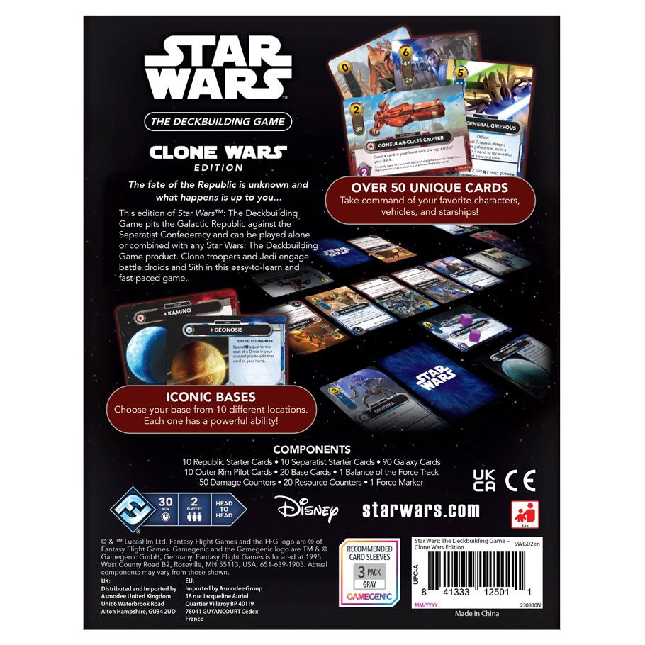 Star Wars : The Deckbuilding Game - Clone Wars